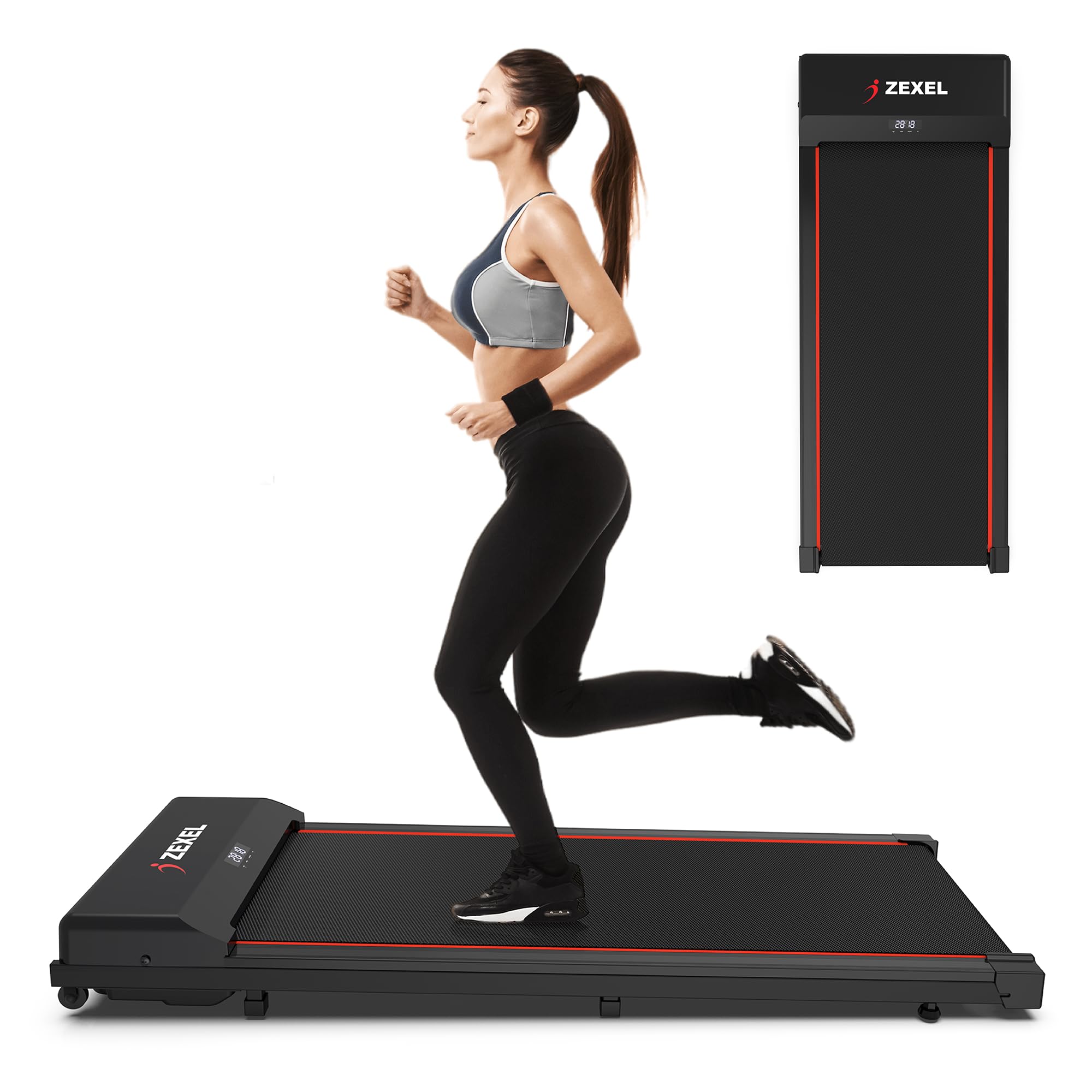 Under Desk Treadmill for Home Office Walking Pad Jogging